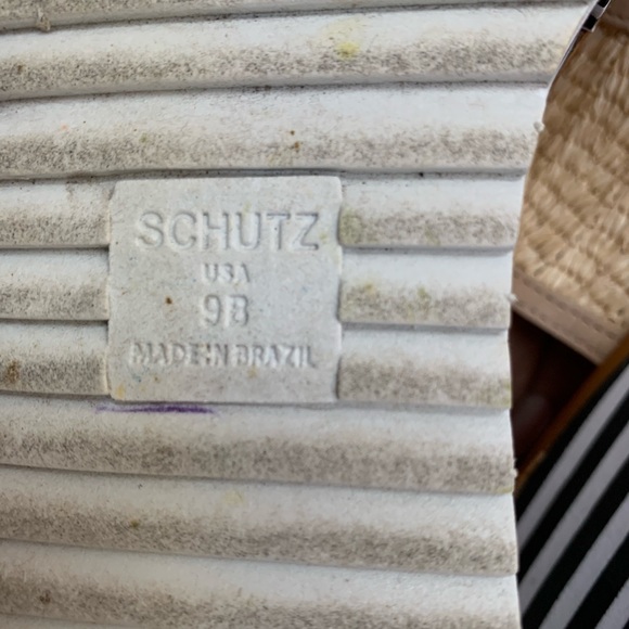 SCHUTZ open toe leather sandals - Picture 9 of 13